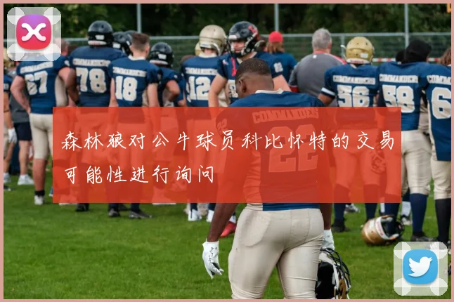 森林狼对公牛球员科比怀特的交易可能性进行询问