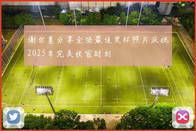谢尔基分享全场最佳奖杯照片庆祝2025年完美收官时刻